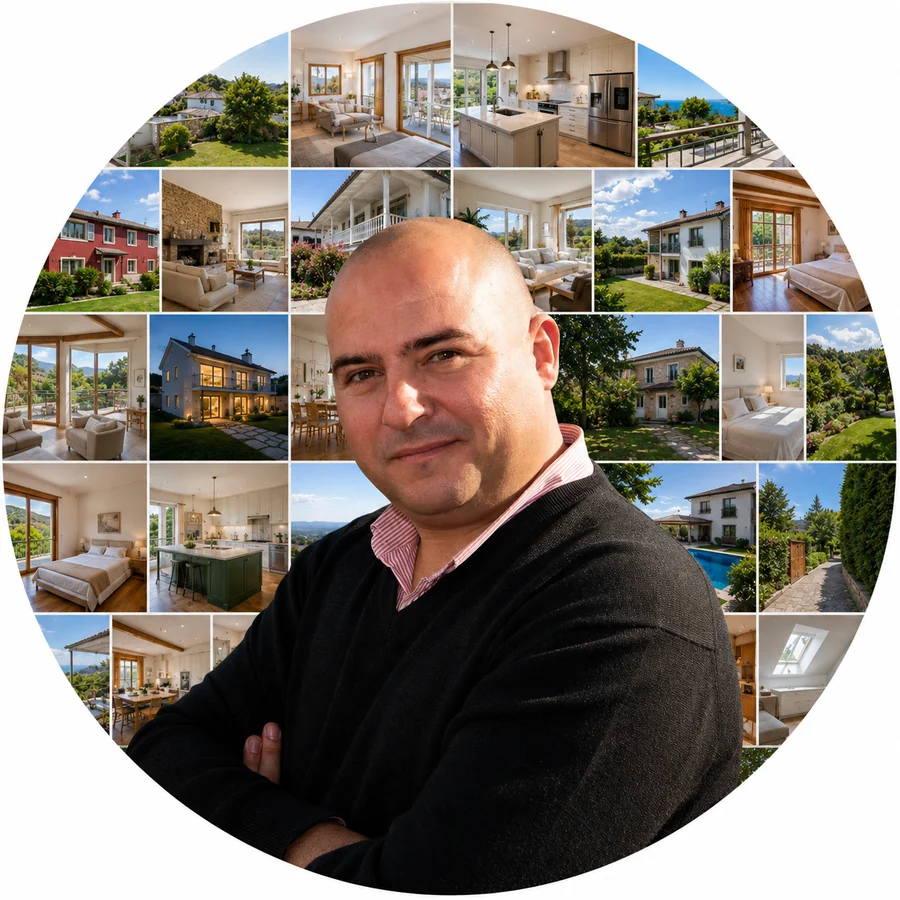 Diego Freire, gestión inmobiliaria Finsega en Sada