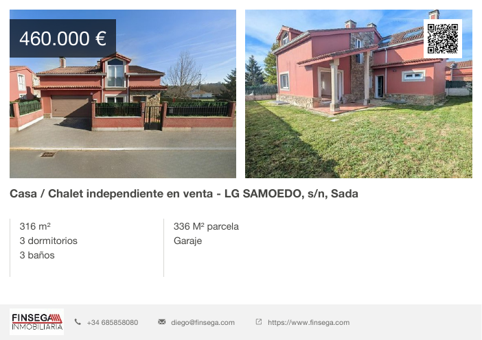 Casa independiente en Samoedo