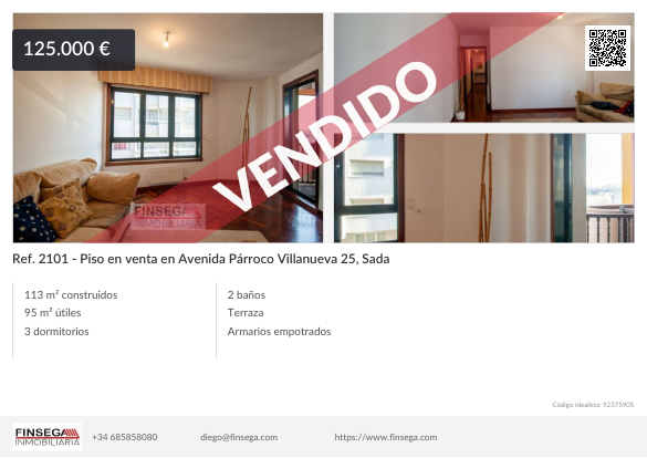 Piso en Av. Párroco Villanueva, Sada
